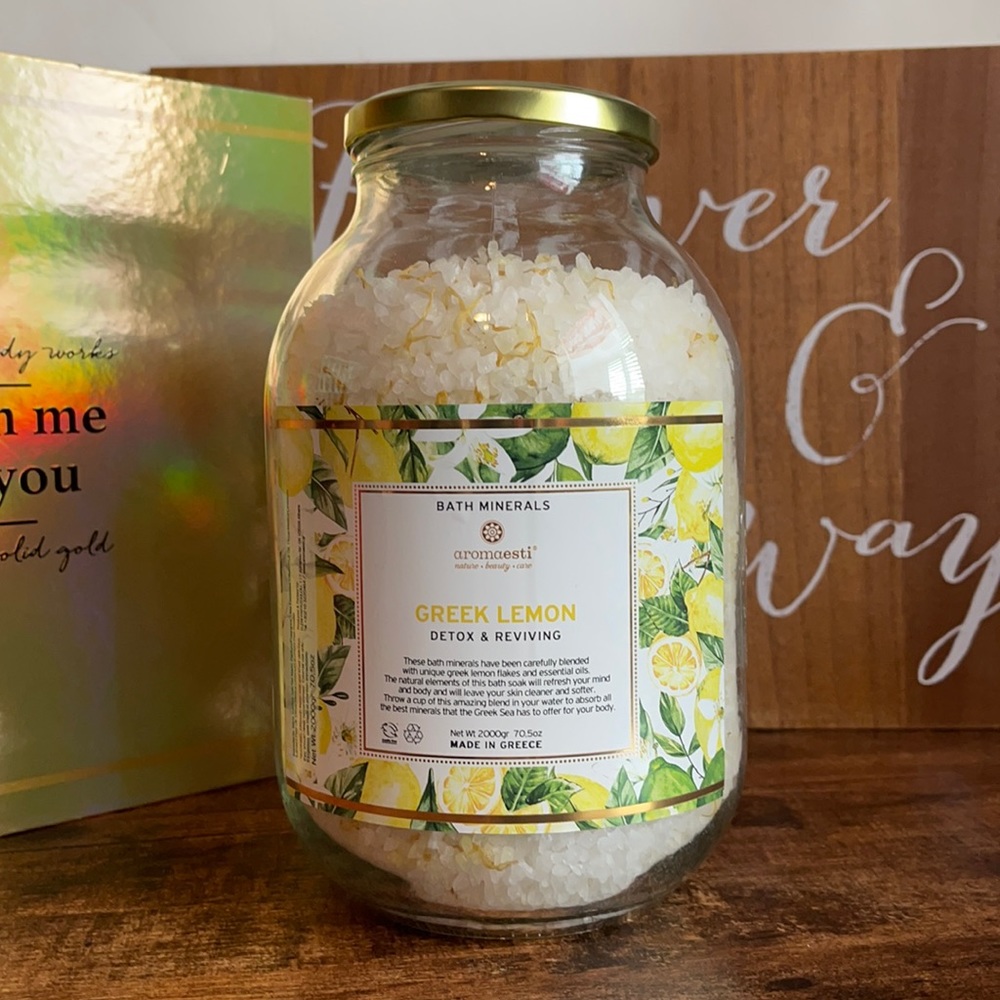 Bath Minerals Aromaesti Greek Lemon bath salt